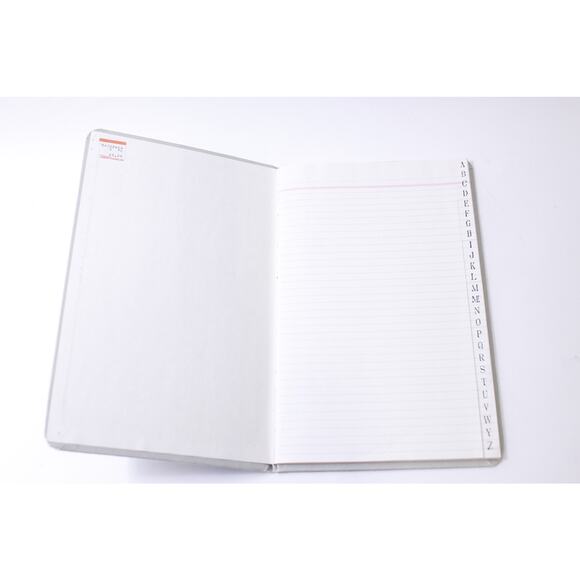 Ledger, Double Entry, Address Book, Notebook, Office, Hardcover, ~ 250516-WH 263 - Picture 2 of 3